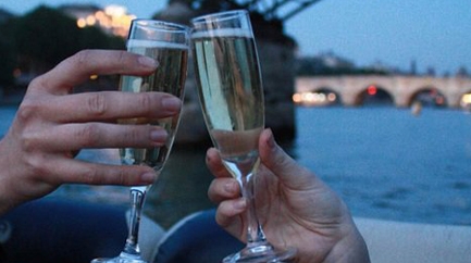 Candlelight Aperitif on the Seine