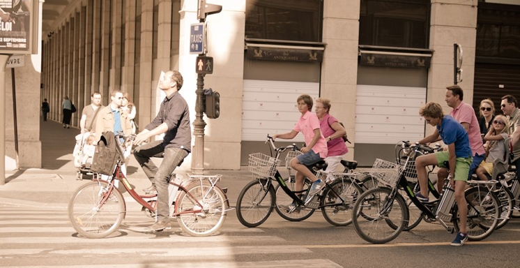 Visite guidée de Paris à vélo